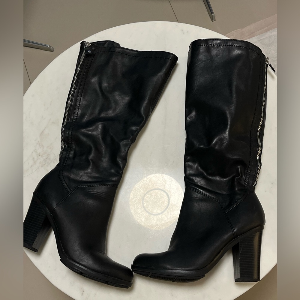 Black High Boots